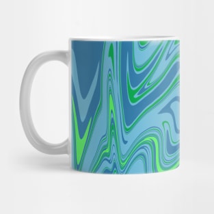 Garden Green Swirl Mug